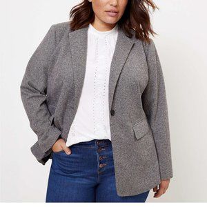 LOFT Textured blazer
